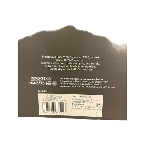 Faux fur throw blanket - Picture 5 of 5